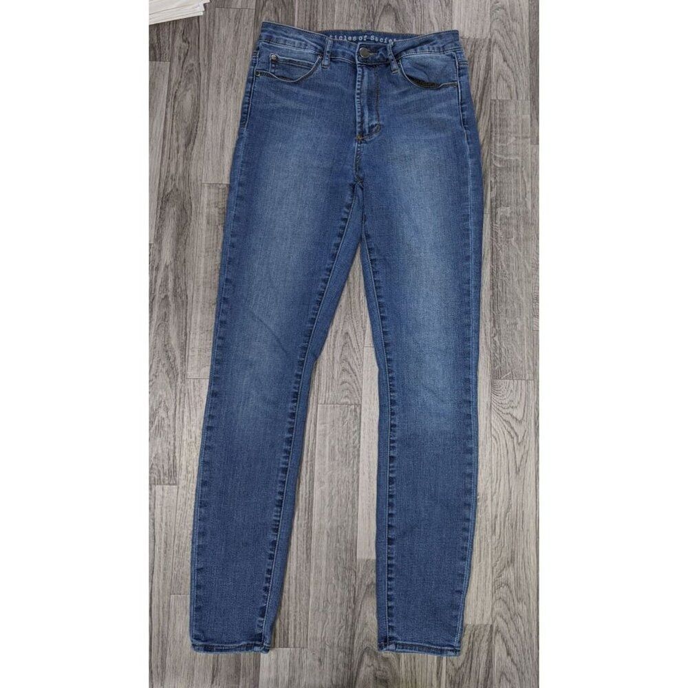 Articles Of Society‎ Womens Size 26 Pockets Skinny Denim Blue Jeans